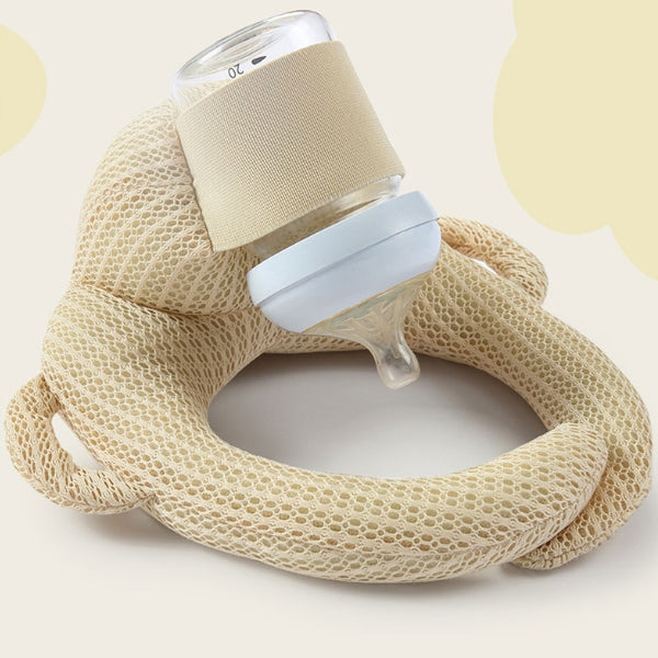 Babyflaschenhalter für selbstständiges Trinken – Freihand-Kissen