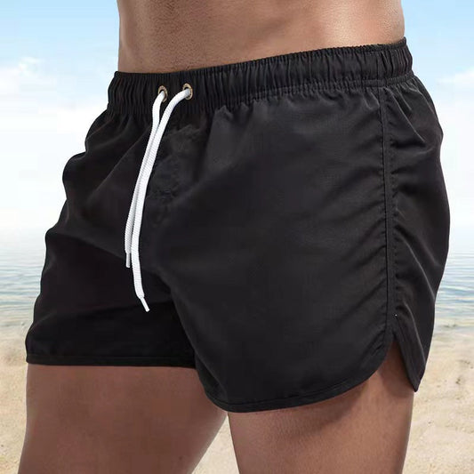 Badeshorts für Herren – elastischer Bund mit Kordelzug