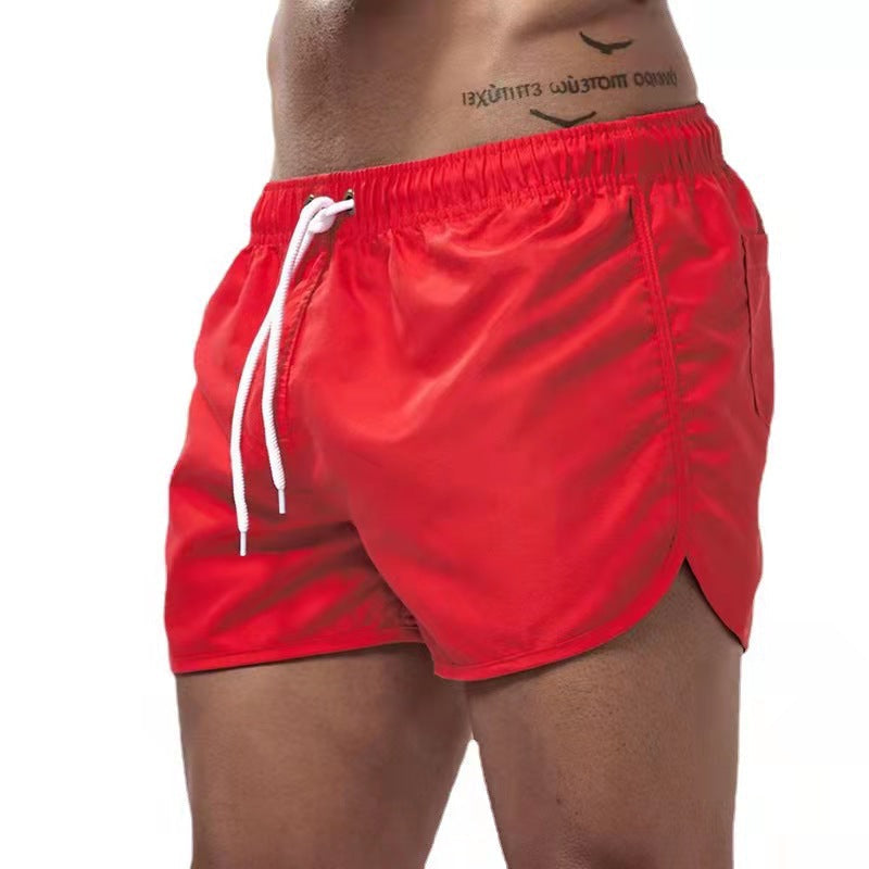 Badeshorts für Herren – elastischer Bund mit Kordelzug