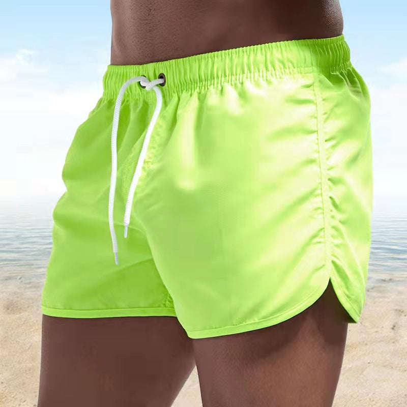 Badeshorts für Herren – elastischer Bund mit Kordelzug