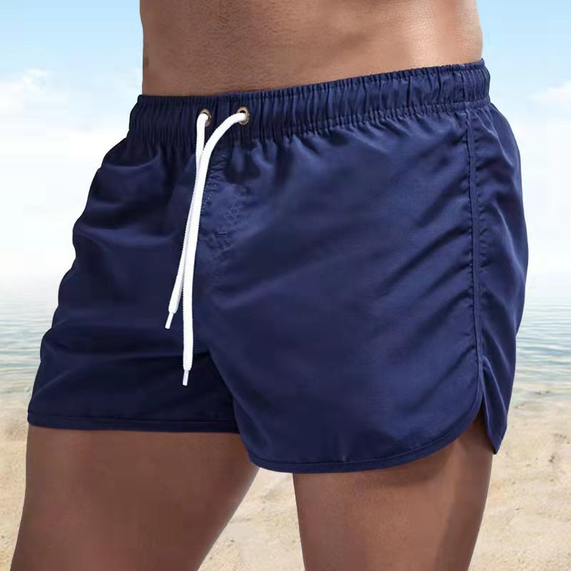 Badeshorts für Herren – elastischer Bund mit Kordelzug