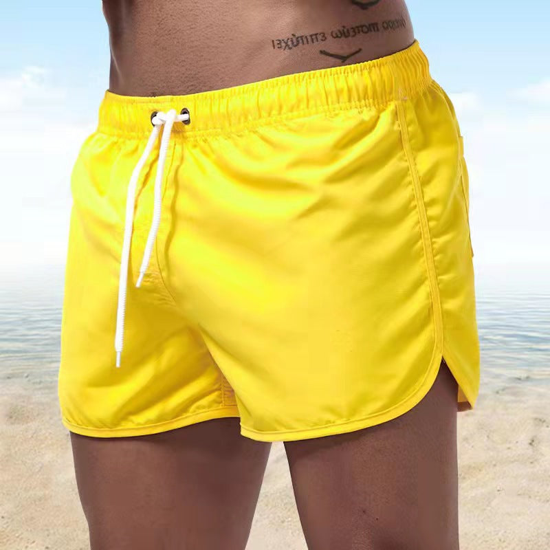 Badeshorts für Herren – elastischer Bund mit Kordelzug