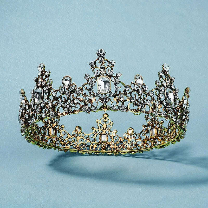 Barocke Königinnenkrone mit Juwelen