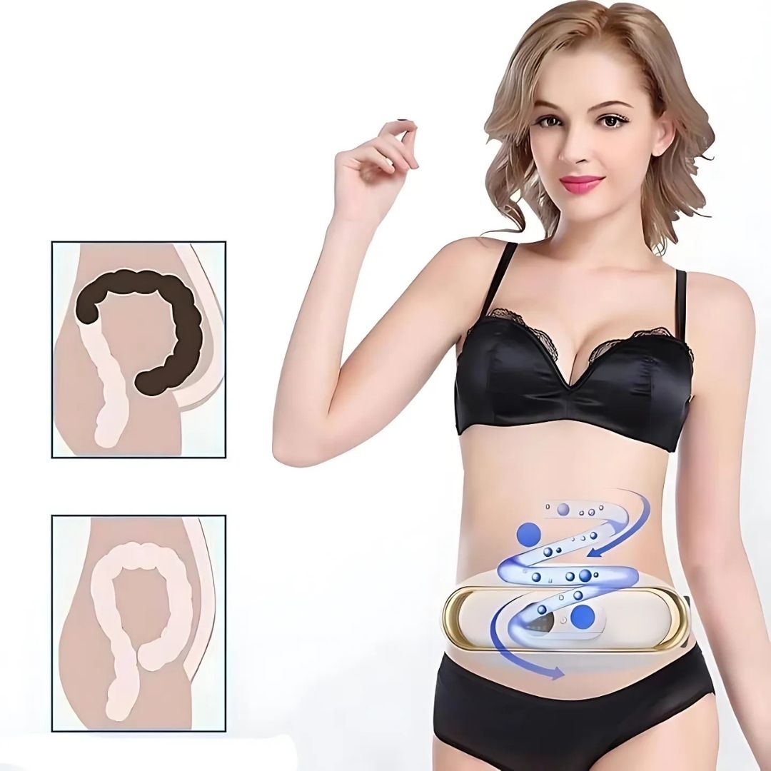 Bauch-Fettverbrenner – Slim-Gürtel mit EMS & Wärme