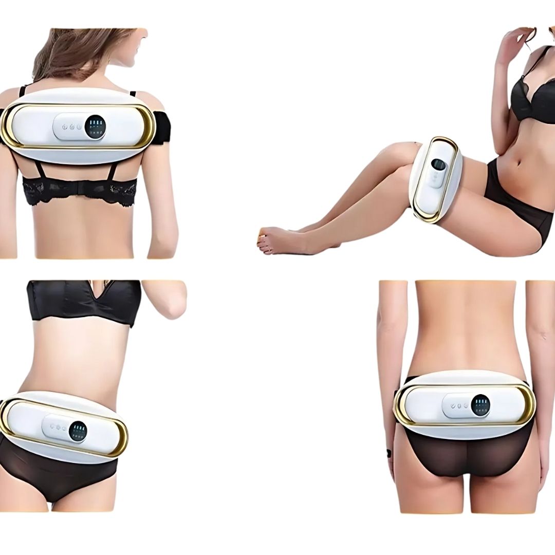 Bauch-Fettverbrenner – Slim-Gürtel mit EMS & Wärme