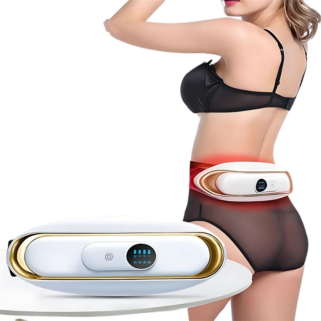 Bauch-Fettverbrenner – Slim-Gürtel mit EMS & Wärme