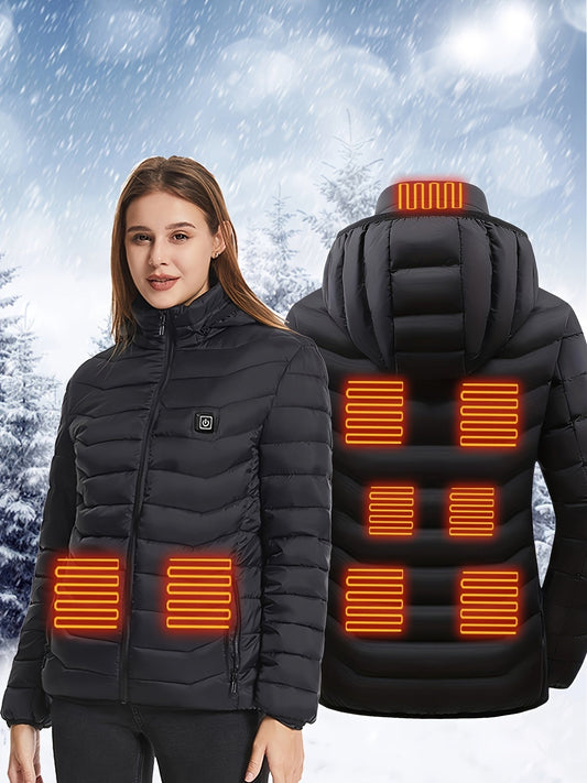 Beheizbare Damenjacke – per USB aufladbar und leicht