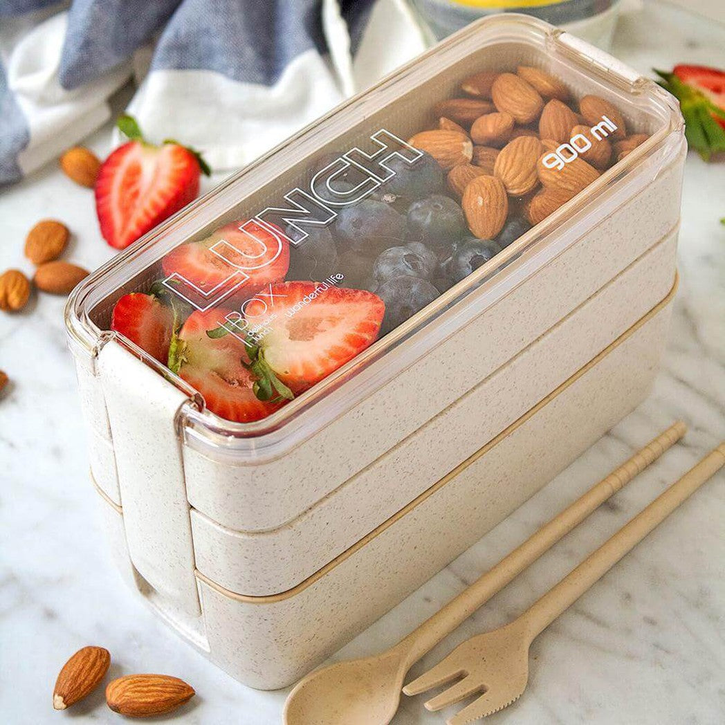 Bento-Box mit 3 Etagen