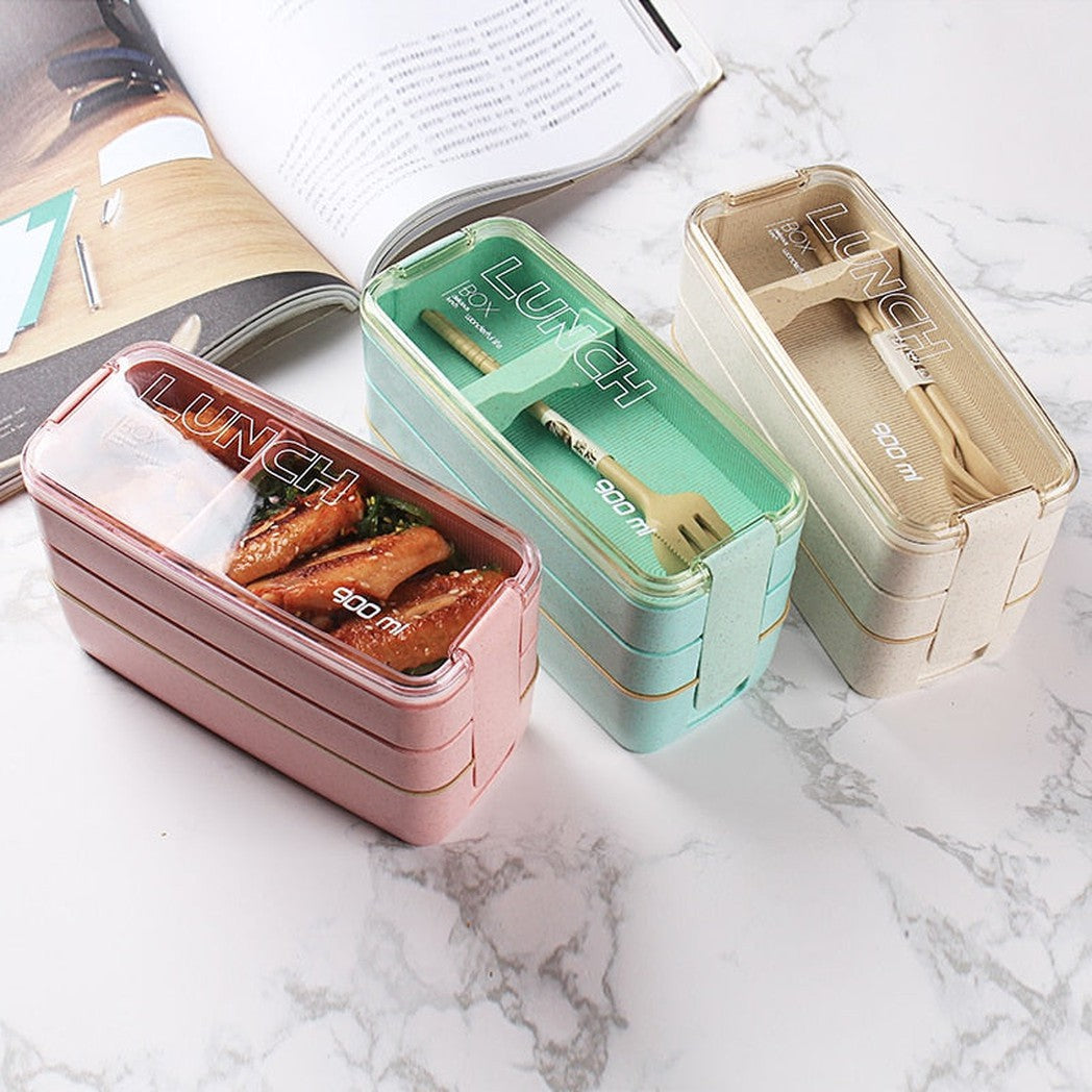 Bento-Box mit 3 Etagen