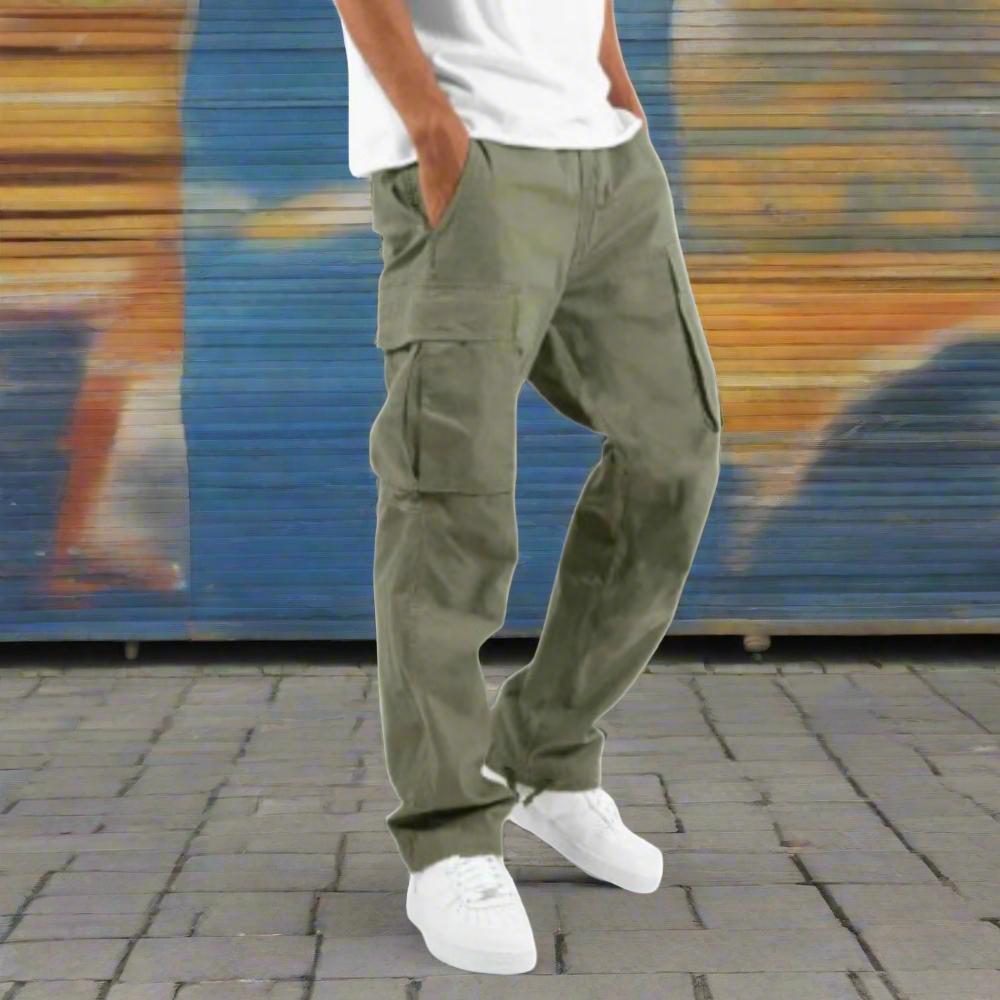 Bequeme Cargohose für Herren mit lockerer Passform