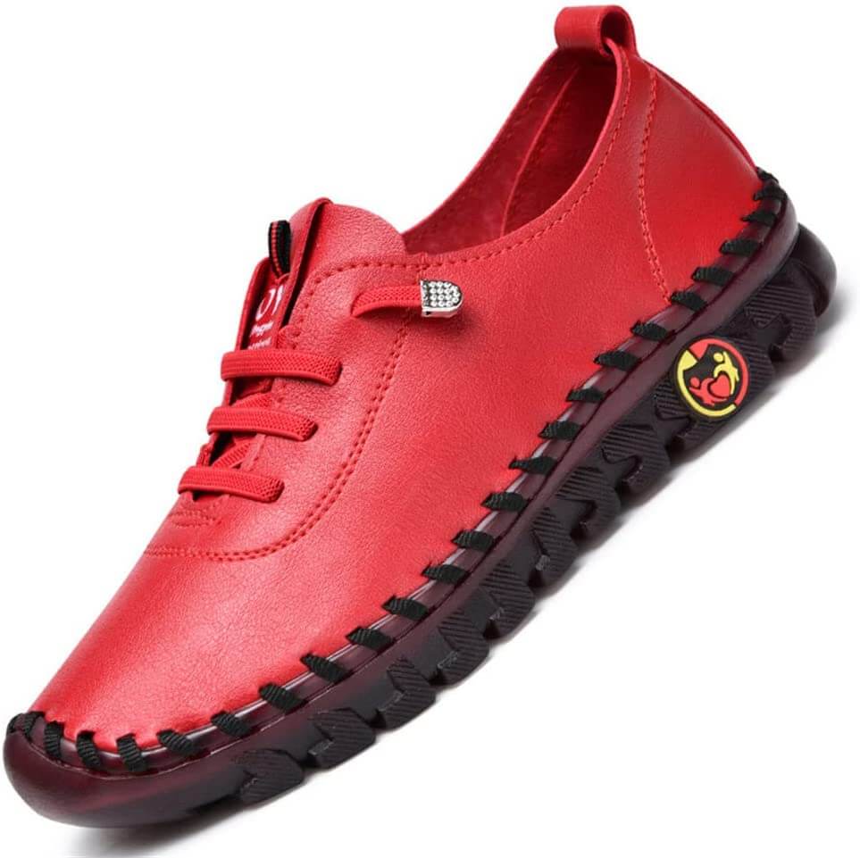 Bequeme flache Slipper für Damen