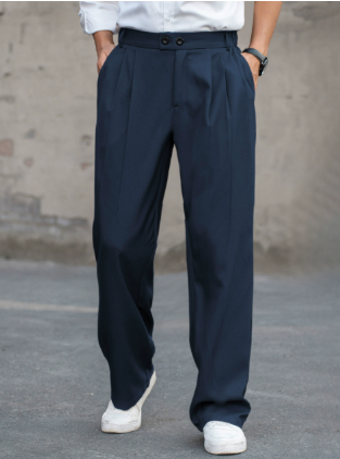 Bequeme, locker geschnittene Herrenhose