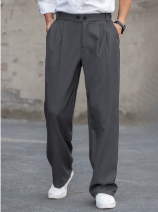 Bequeme, locker geschnittene Herrenhose