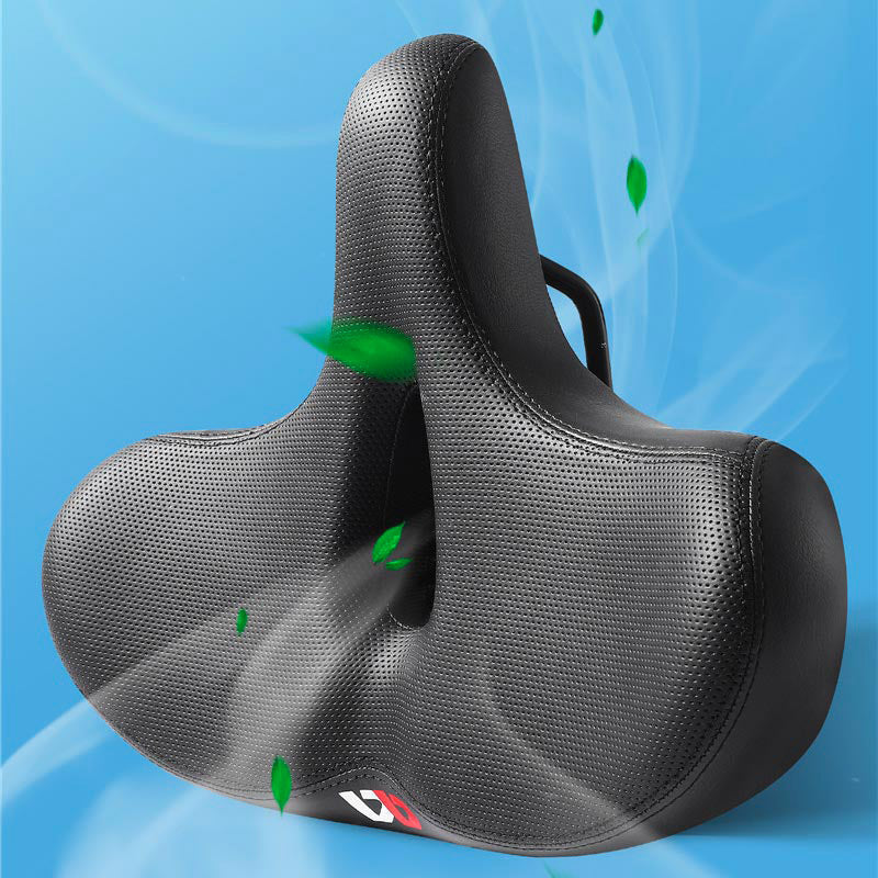 Bequemer Fahrradsattel mit extra breitem Polster