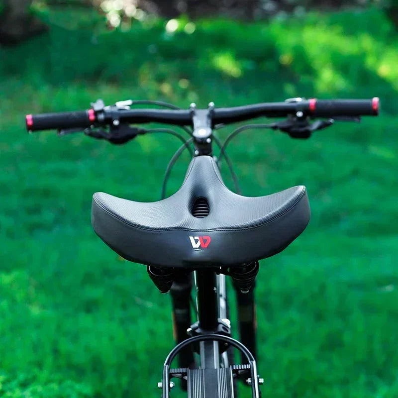 Bequemer Fahrradsattel mit extra breitem Polster