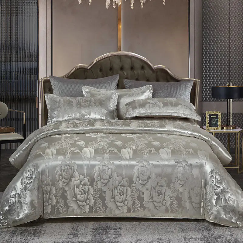 Bettbezug aus Jacquard-Stoff für das Schlafzimmer