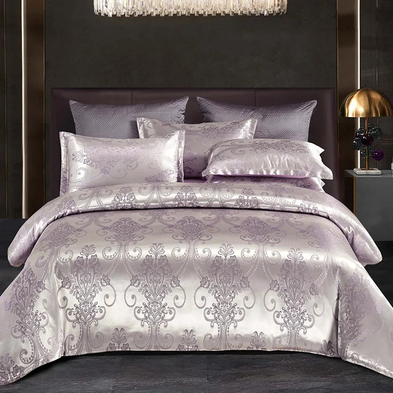 Bettbezug aus Jacquard-Stoff für das Schlafzimmer