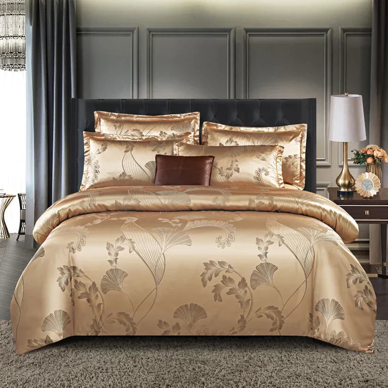 Bettbezug aus Jacquard-Stoff für das Schlafzimmer