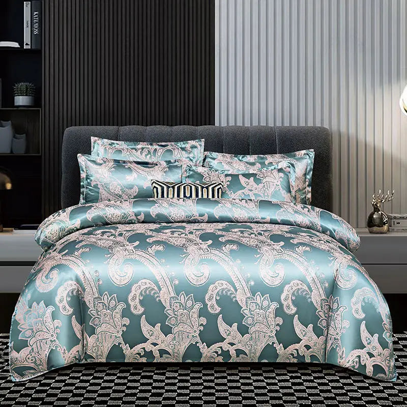 Bettbezug aus Jacquard-Stoff für das Schlafzimmer