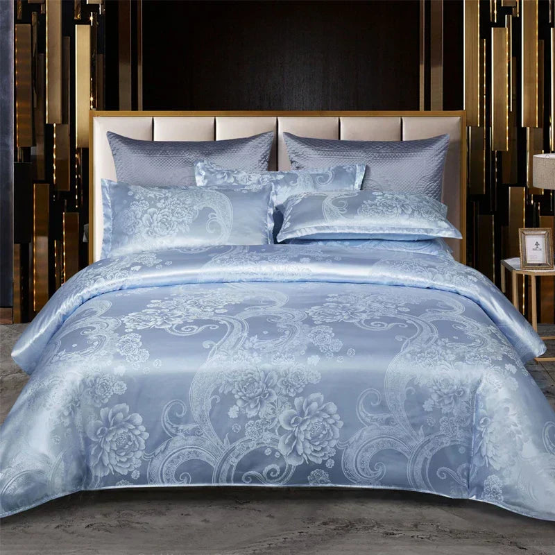 Bettbezug aus Jacquard-Stoff für das Schlafzimmer