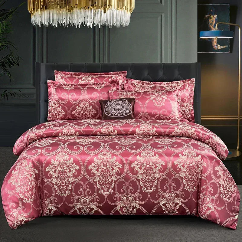 Bettbezug aus Jacquard-Stoff für das Schlafzimmer
