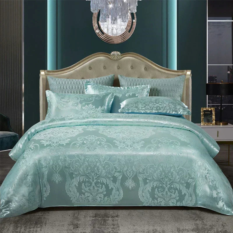 Bettbezug aus Jacquard-Stoff für das Schlafzimmer