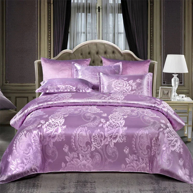 Bettbezug aus Jacquard-Stoff für das Schlafzimmer