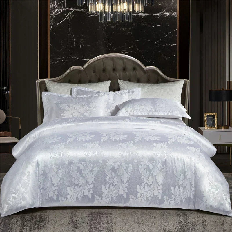 Bettbezug aus Jacquard-Stoff für das Schlafzimmer