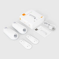 Bewegungsaktiviertes Toiletten-Nachtlicht mit RGB-Farben, aufladbar, IPX3 wasserdicht