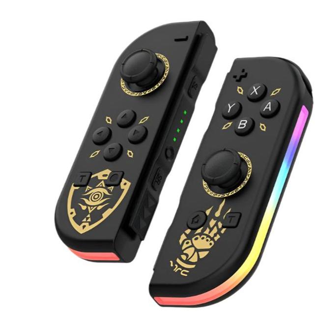 Bluetooth-Joystick für Switch in einzigartigen Farben – Kabelloser LED-Controller