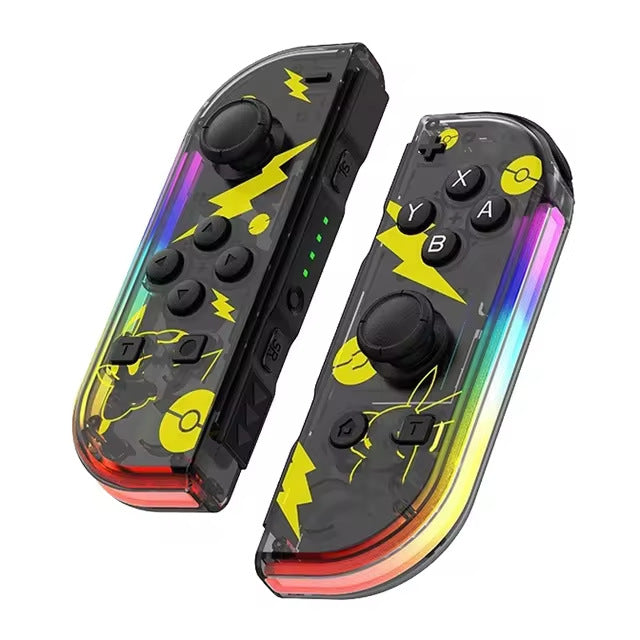 Bluetooth-Joystick für Switch in einzigartigen Farben – Kabelloser LED-Controller