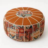 Bohemian-Pouf mit verstecktem Staufach