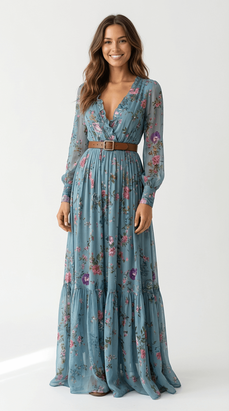 Boho-Maxikleid