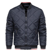Bomberjacke mit Rautensteppung für Herren