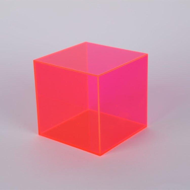Bunte Acryl-Display-Aufbewahrungsbox