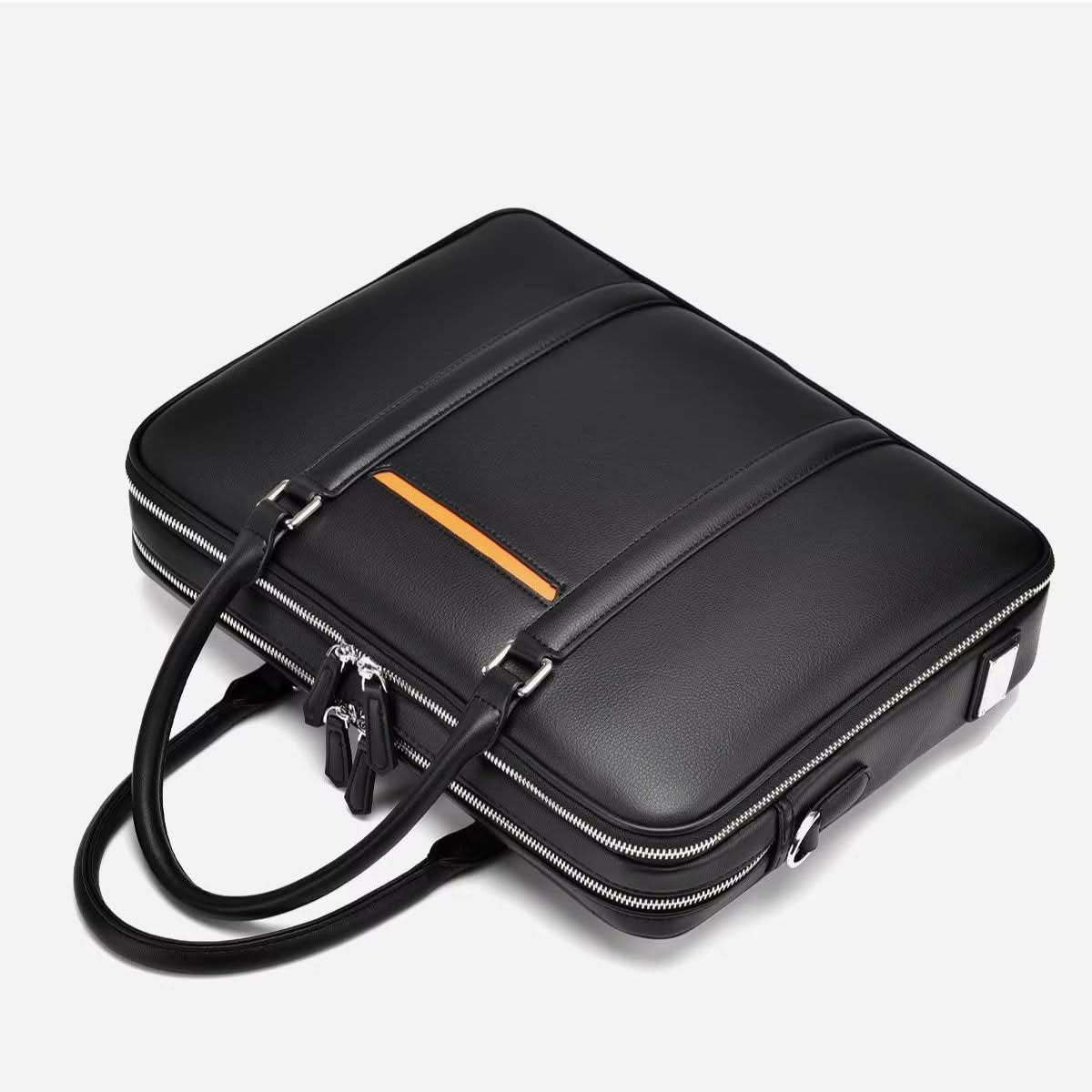Business-Laptoptasche und Aktentasche aus Polyester mit Schultergurt