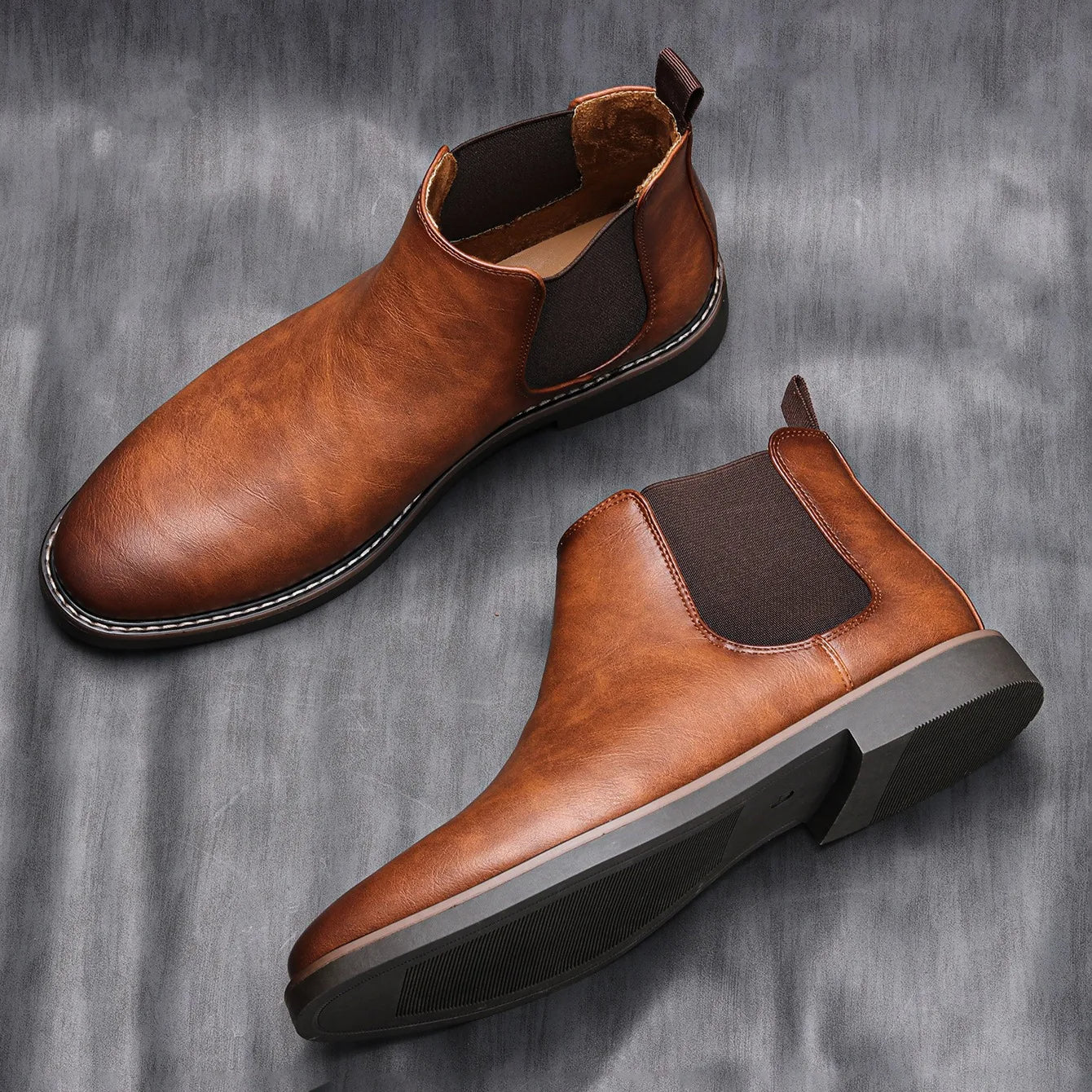 Chelsea-Boots zum Hineinschlüpfen für Herren