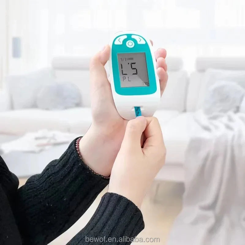 Cholesterin- und Blutzucker-Testgeräteset für zu Hause – multifunktionales Messgerät, kompakt und einfach anwendbar
