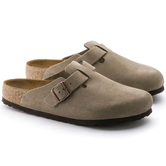 Clogs – Anatomischer Komfort in der Farbe Taupe