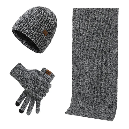 Cooles Winter-Set – mit Mütze, Schal und Handschuhen
