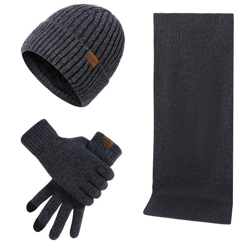 Cooles Winter-Set – mit Mütze, Schal und Handschuhen