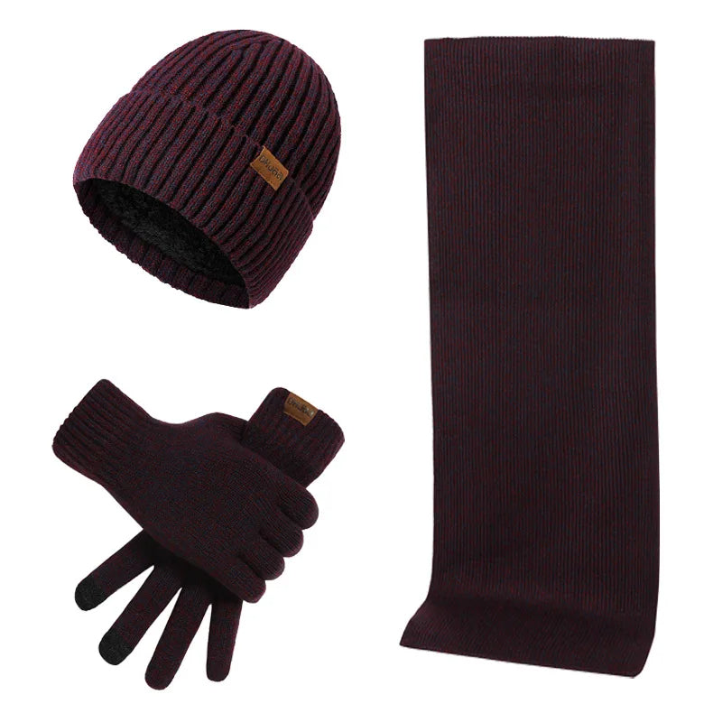 Cooles Winter-Set – mit Mütze, Schal und Handschuhen