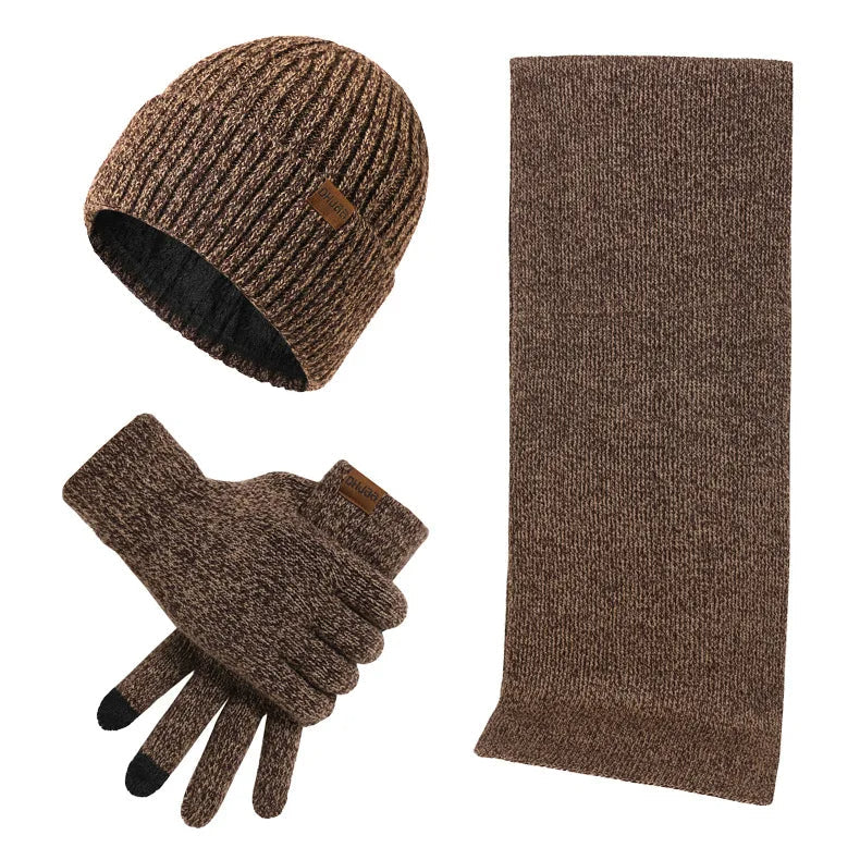 Cooles Winter-Set – mit Mütze, Schal und Handschuhen
