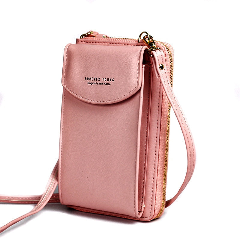 Crossbody-Handytasche und Portemonnaie für Damen