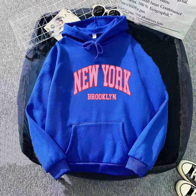 Damen-Hoodie mit stilvollem Brooklyn-Print