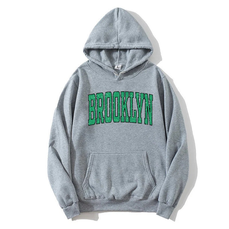 Damen-Hoodie mit stilvollem Brooklyn-Print