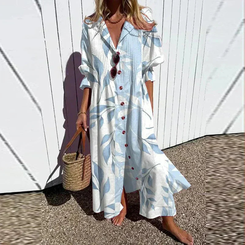 Damen-Maxikleid im Boho-Stil