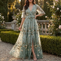 Damen-Maxikleid mit Blumenmuster | Leichtes, fließendes Sommerkleid