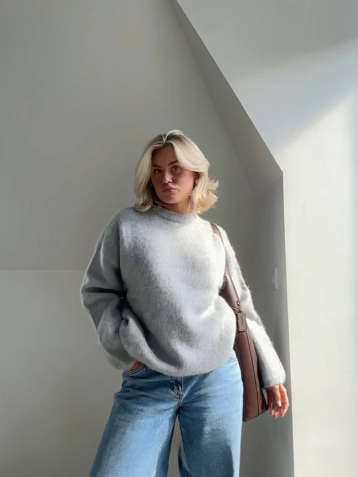 Damen-Mohairpullover – Weicher, flauschiger Strickpullover & Wollpullover