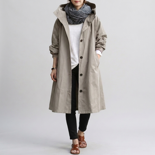 Damen-Regenjacke – Modische Regenbekleidung für verregnete Tage